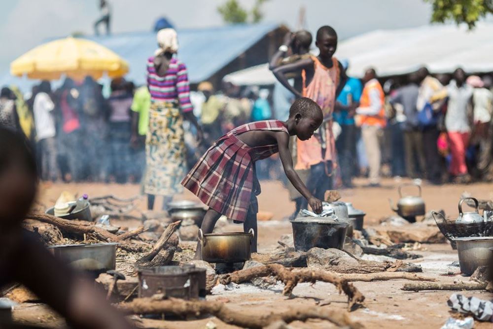 صورة تغذية اللاجئين في السودان - رقم المشروع: 3366/2019