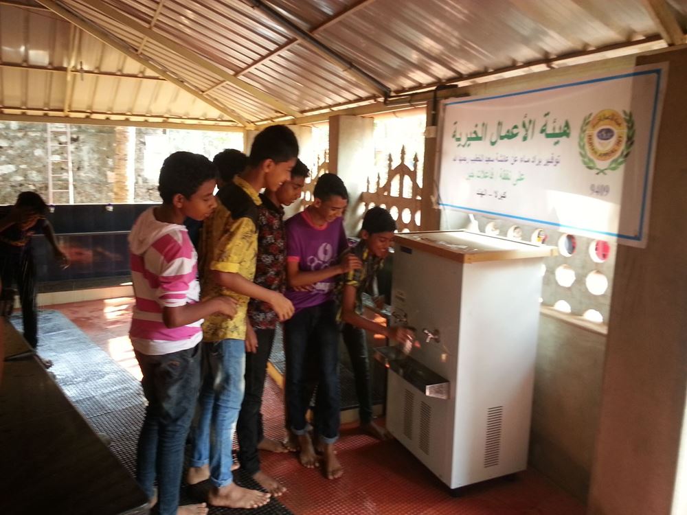 Picture of Providing a water cooler for a mosque, school or public facility - India