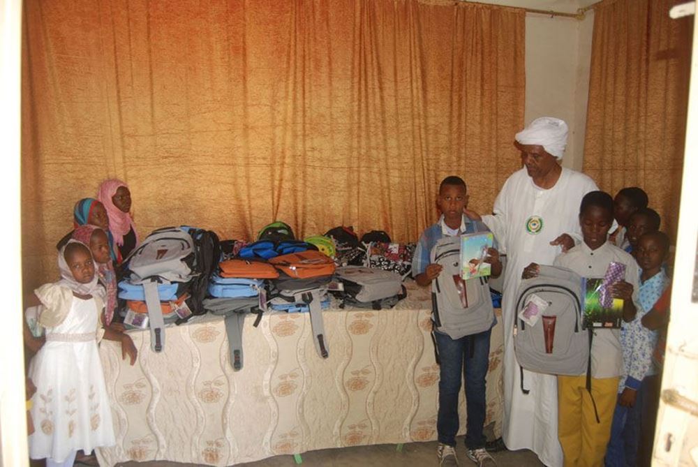Picture of Providing school bags and stationery for orphans - outside the country
