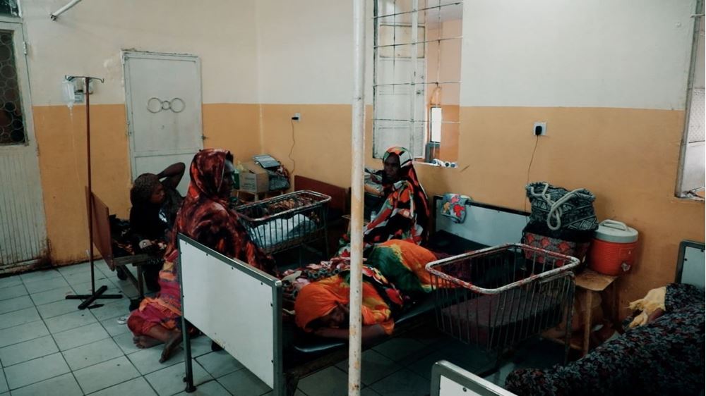 صورة بناء مركز صحي - دارفور