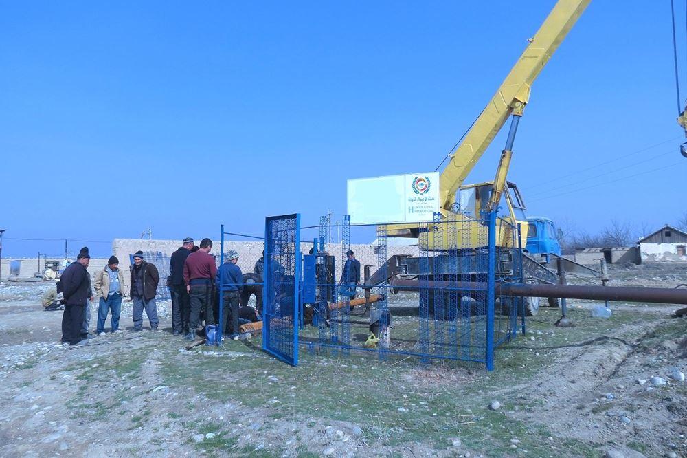 Picture of Drilling of Al Rayyan well (artesian well with water network)
