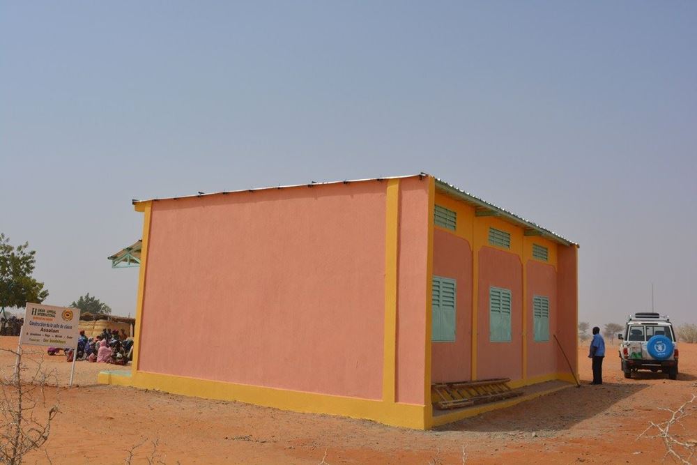 صورة بناء فصل لتحفيظ القرآن الكريم - السودان
