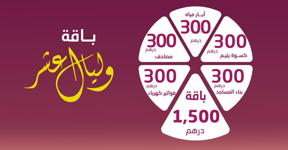 Picture of The Ten Blessings Package (1500 dirhams category)