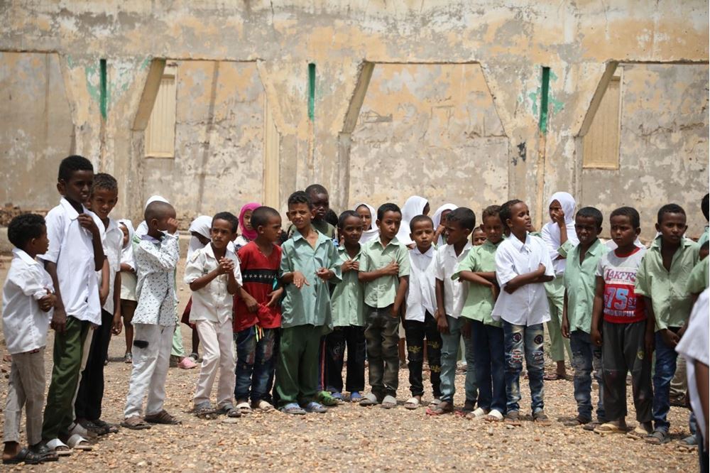 صورة بناء مدرسة تتكون  من 8 فصول دراسية - الخرطوم