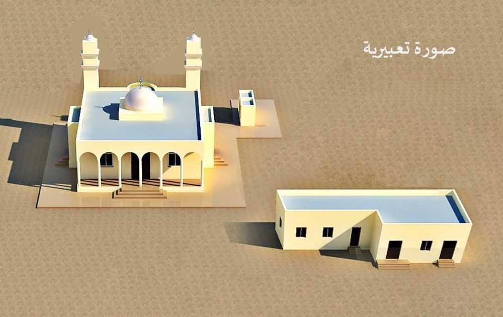 Picture of Building a complex - Saif Ali Saif Al-Shaghl Al-Mahrazi - God bless him and grant him peace
