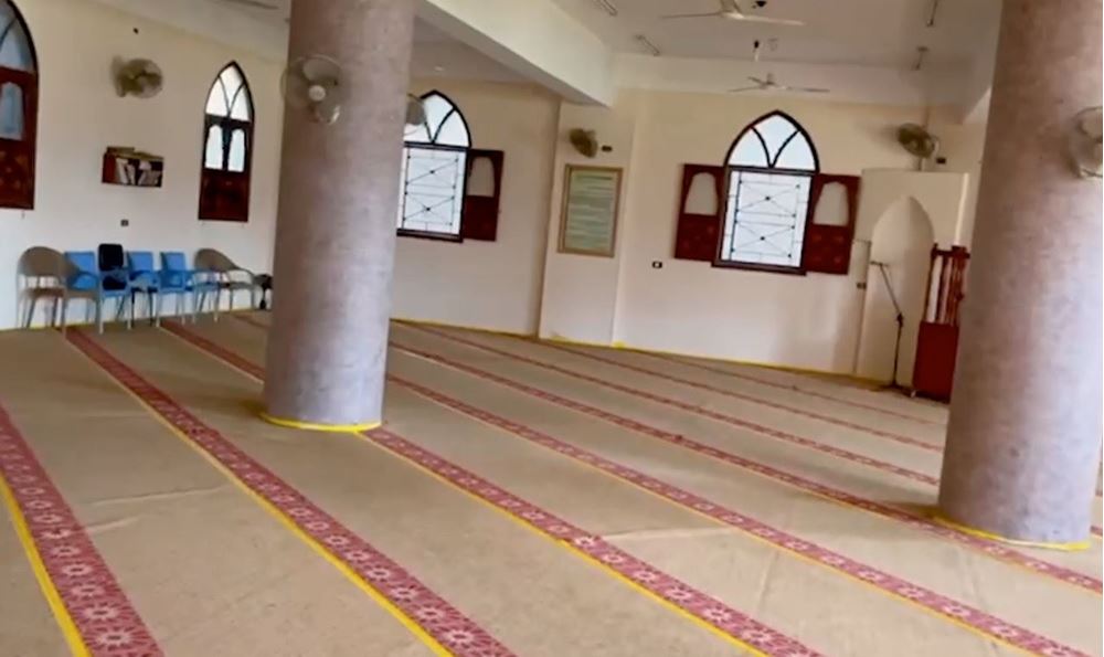 صورة صيانة وتأثيث مسجد فى مصر