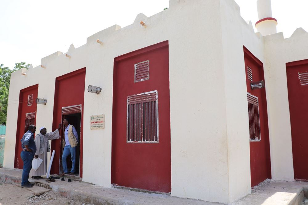 صورة بناء مسجد بمساحة 70 متر مربع ( السودان - الخرطوم )