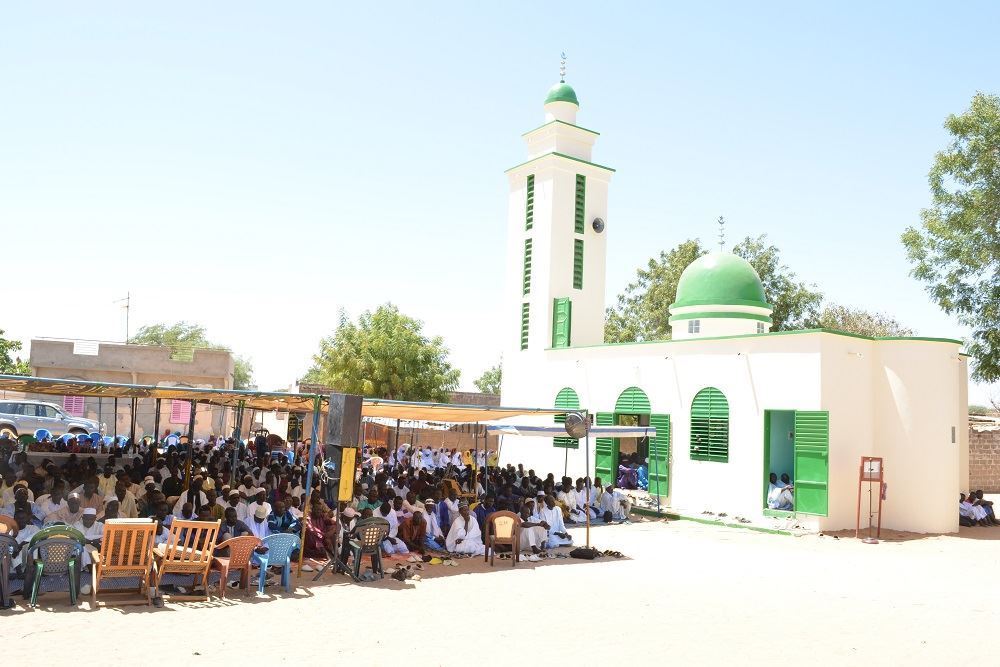 صورة بناء مسجد بمساحة 120 متر مربع (السنغال)