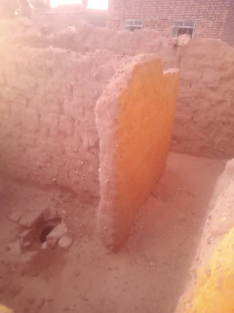 صورة اعادة ترميم حمام  لمنزل اسرة اليتيمة نور