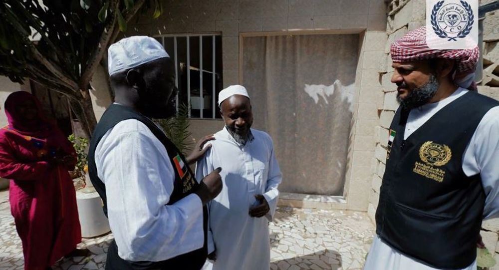 صورة المساهمة في تسديد دين وكفالة شهرية لأمام مسجد في السنغال