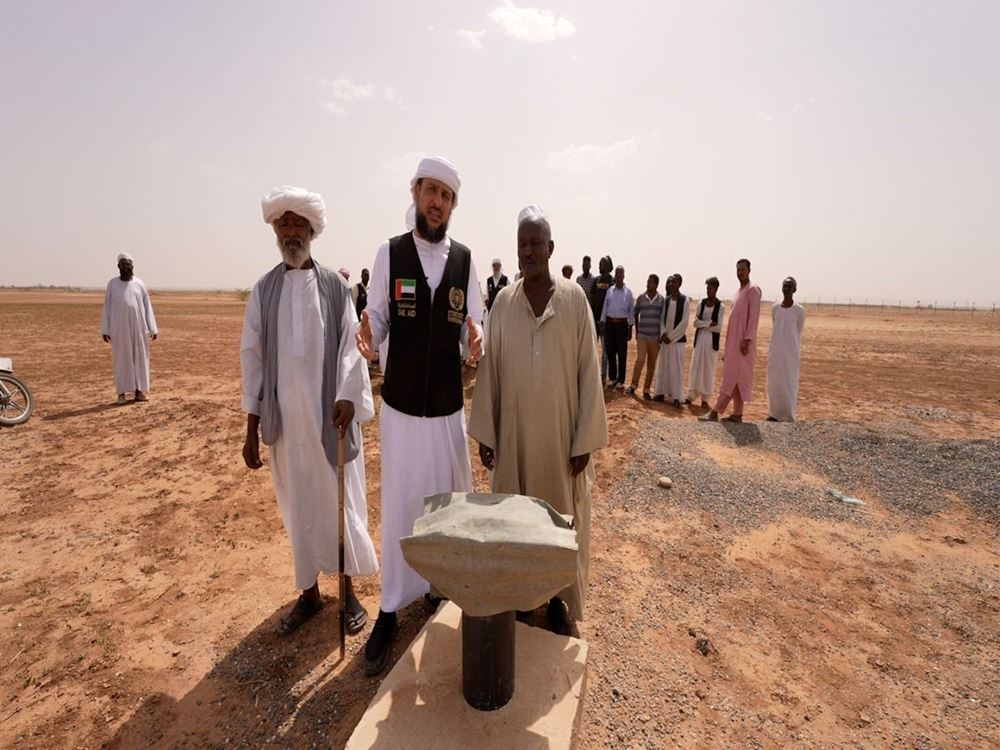 Picture of Artesian well in Sudan