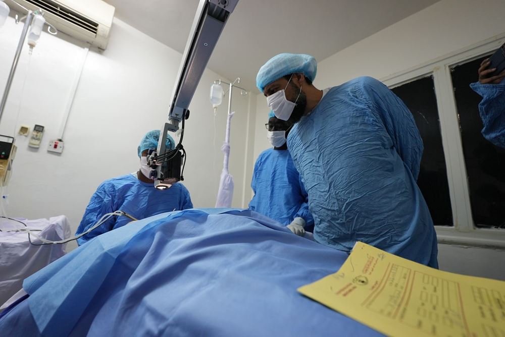 صورة غرفة العمليات - في مدينة الإمارات الطبية