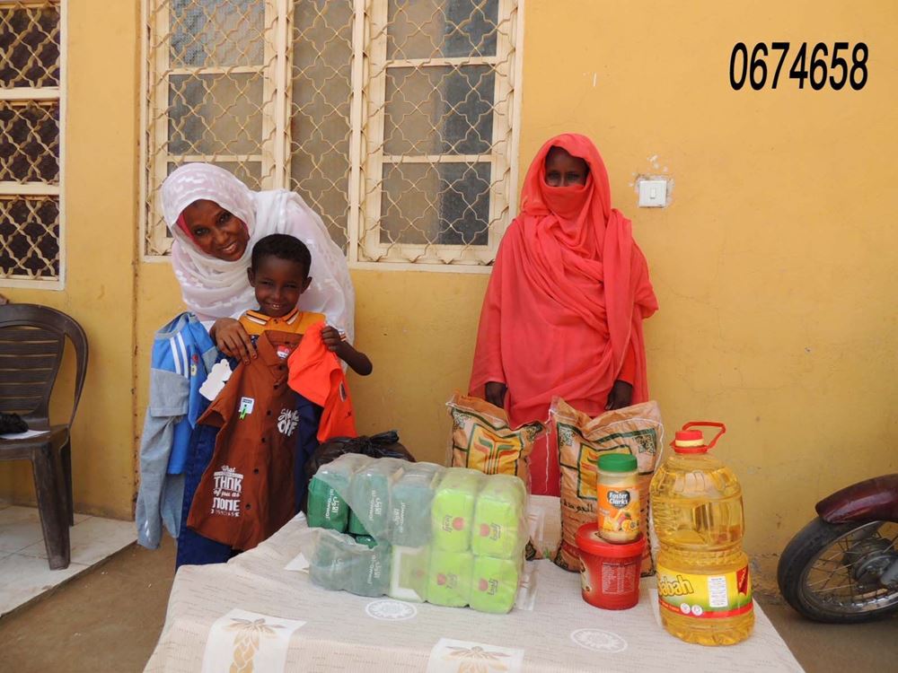 Picture of Providing Ramadan food parcels to orphan families in Khartoum