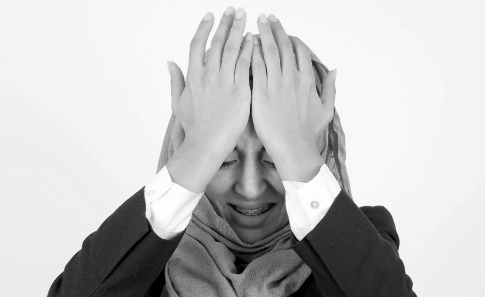 صورة زراعة قرنية للطالبة رنا