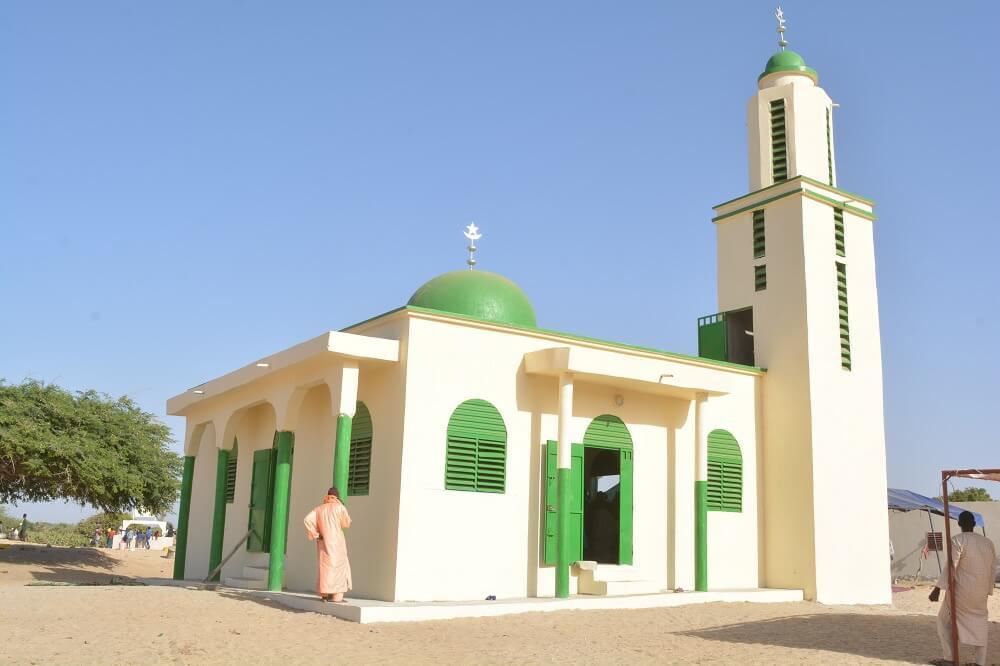 Picture of A project to build a mosque with a capacity of 180 worshippers