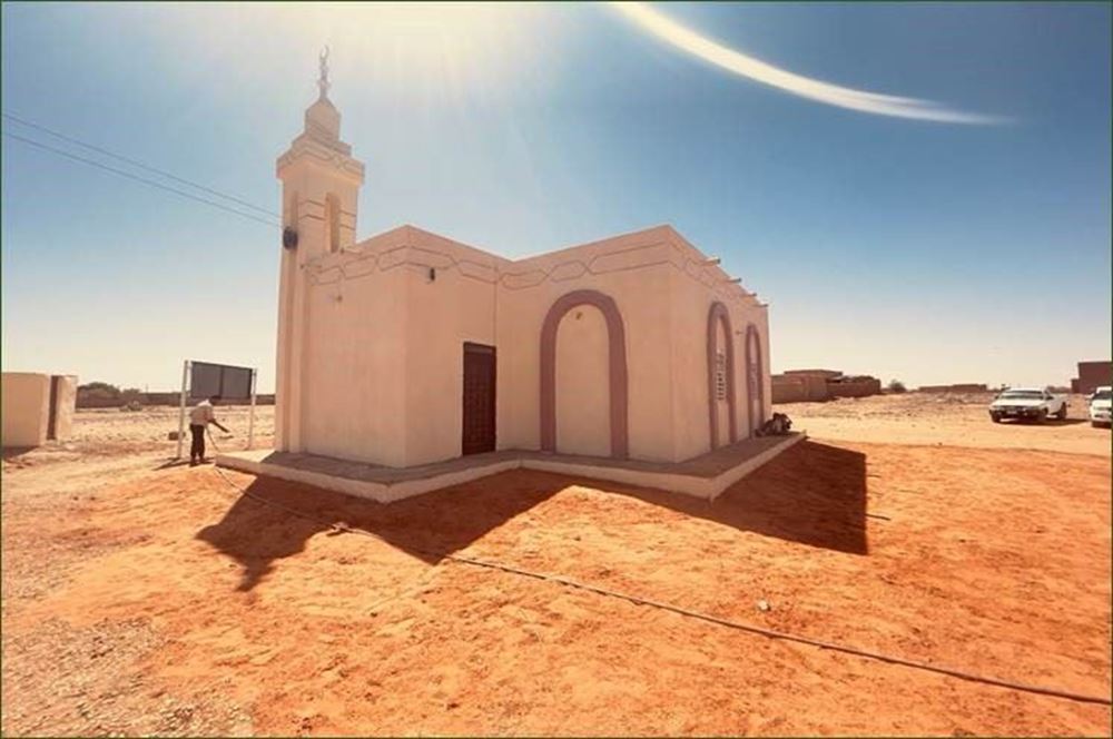 صورة استكمال مسجد في الخرطوم