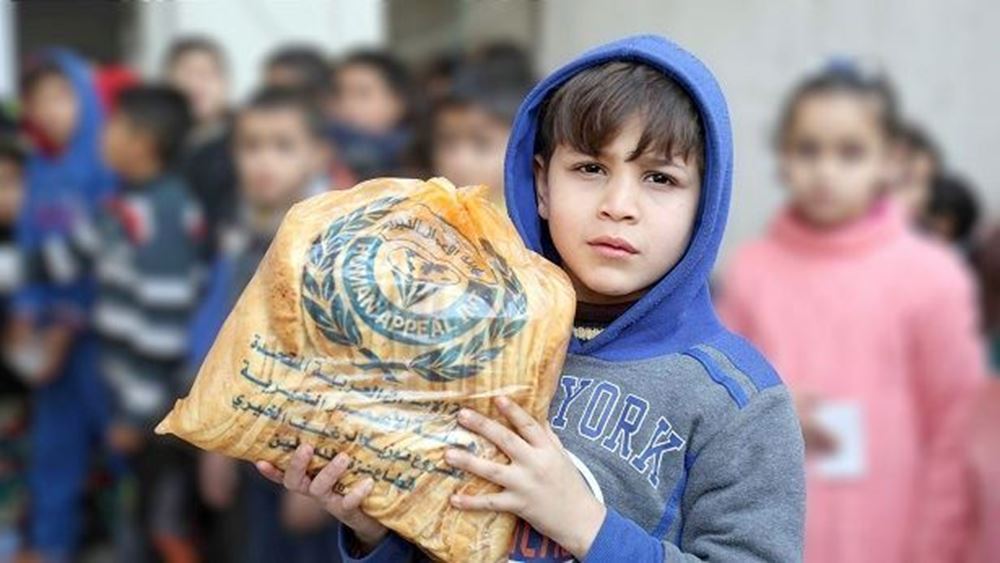 Picture of Providing charitable loaf for poor families