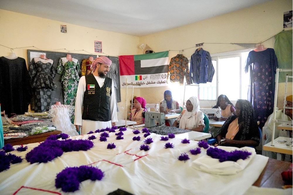 صورة تأسيس مشغل خياطة