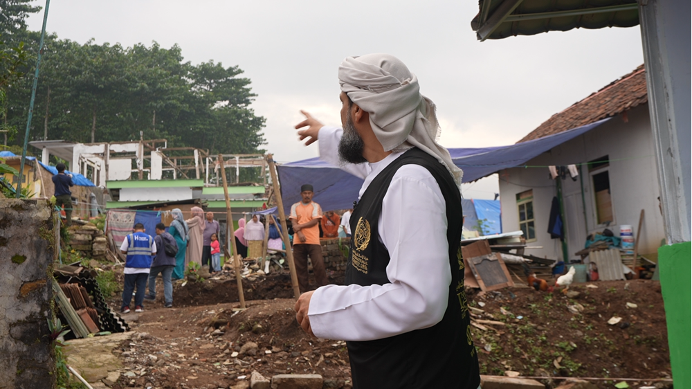 Picture of Building a mosque with an area of 49 square meters and a capacity of 75 worshippers