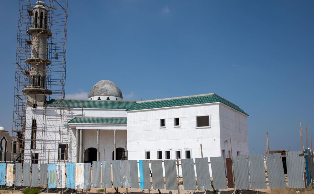 Picture of Completion of Al-Awadi Mosque project - inside the country