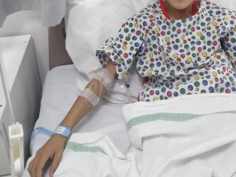 Picture of An orphan needs urgent surgery