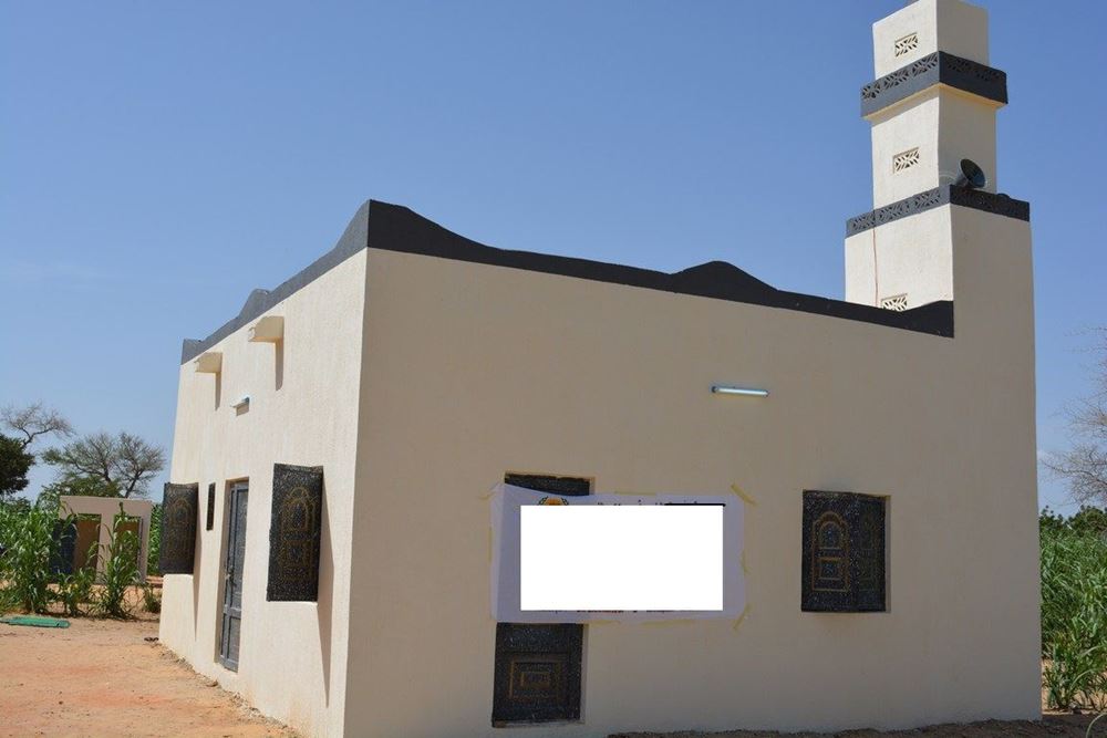 صورة بناء مسجد سعة 105 مصلي
