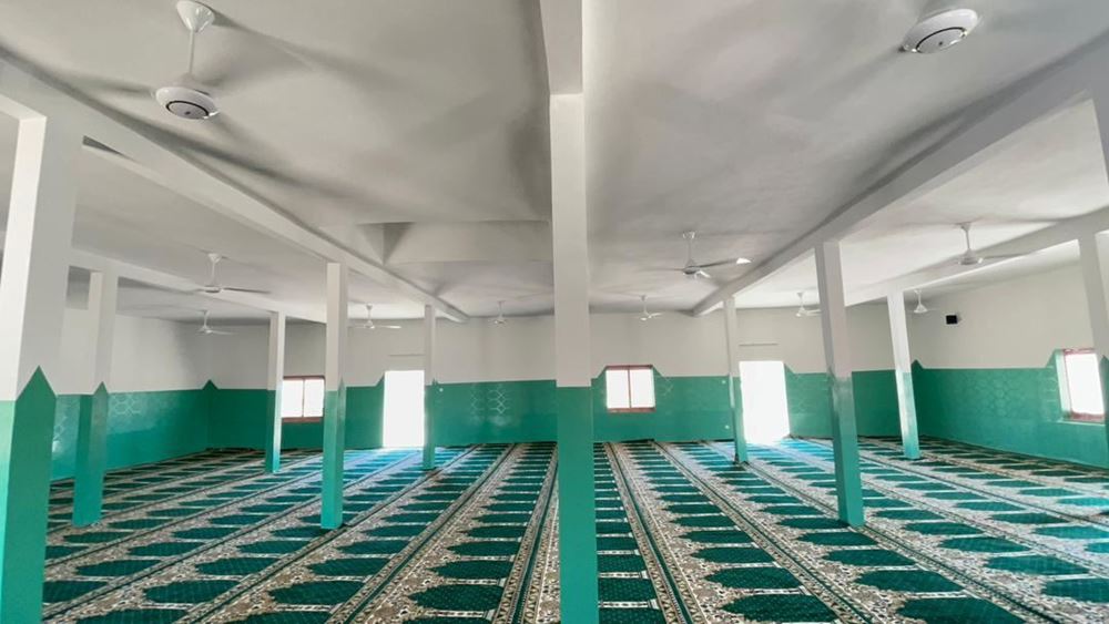 صورة بناء مسجد سعة  450 مصلي
