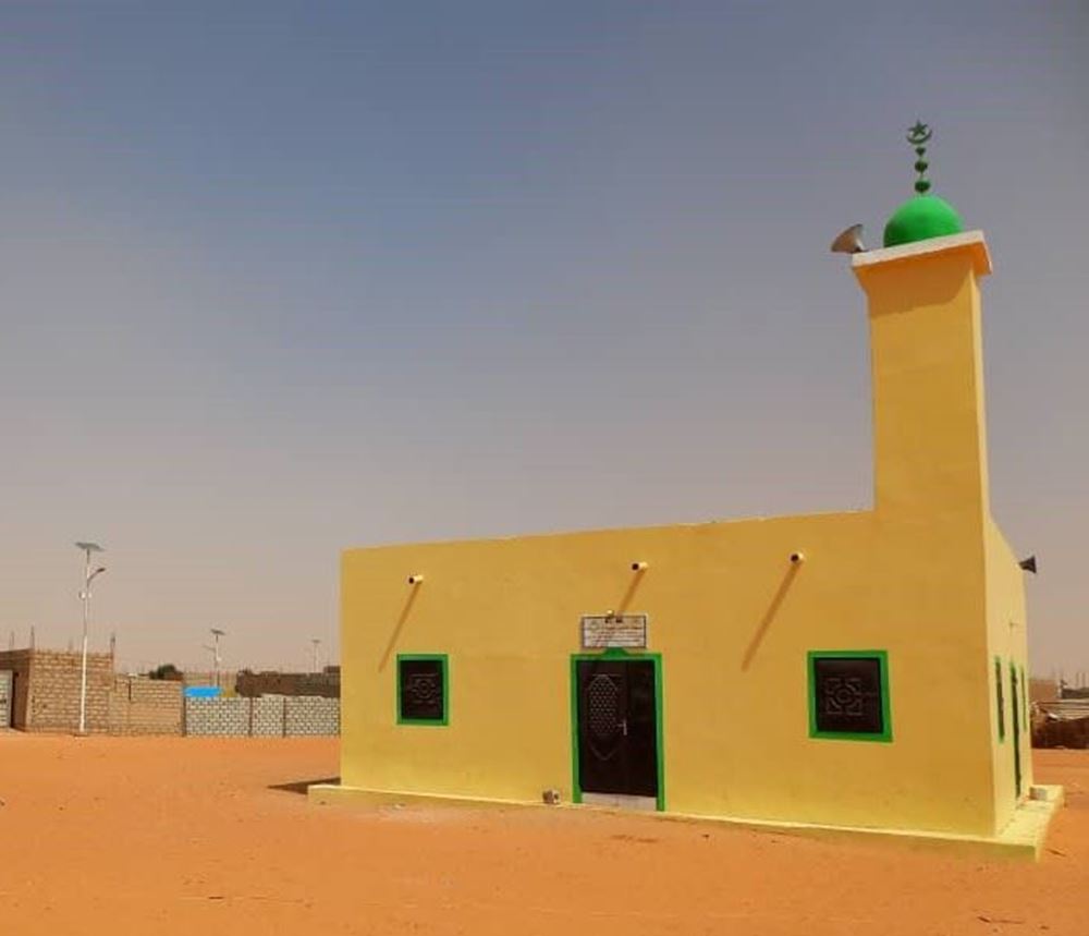 صورة بناء مسجد سعة 150 مصلي