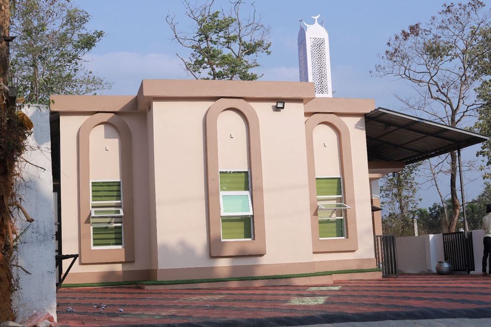 صورة بناء مسجد سعة 150 مصلي