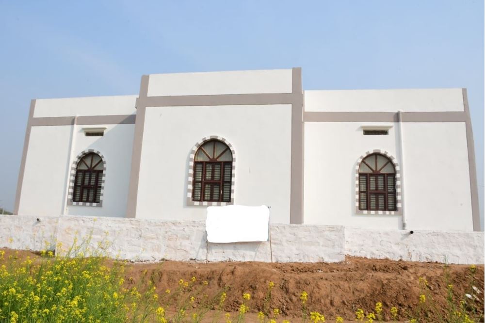 صورة بناء مسجد سعة 575  مصلي