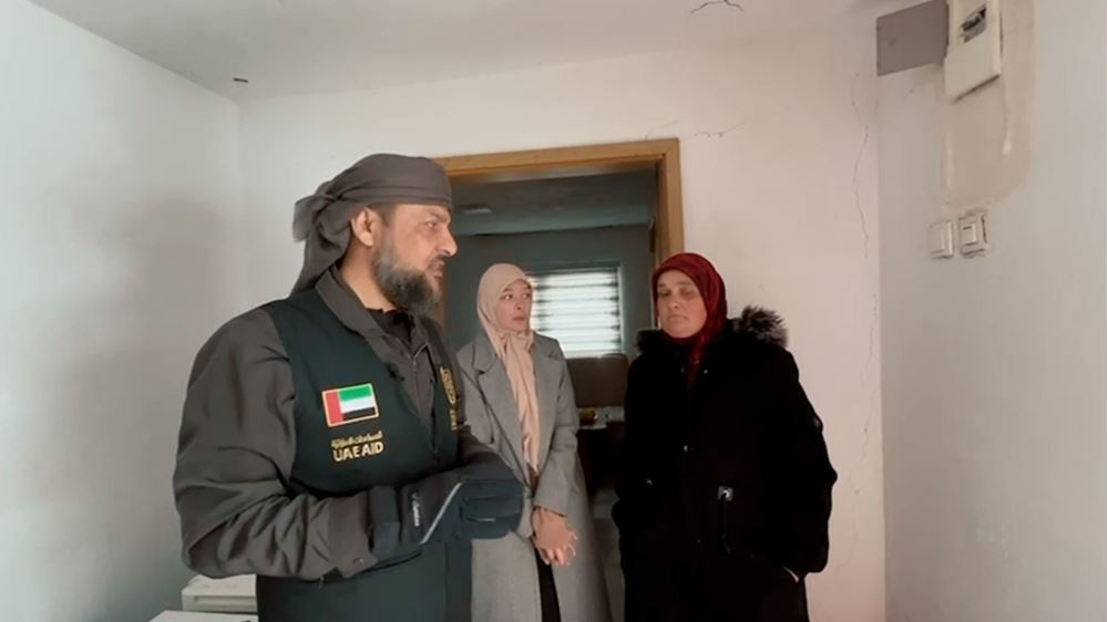 صورة بناء منزل لأم أيتام