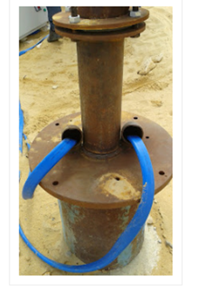 Picture of An artesian well equipped with a pump, 200-250 meters deep
