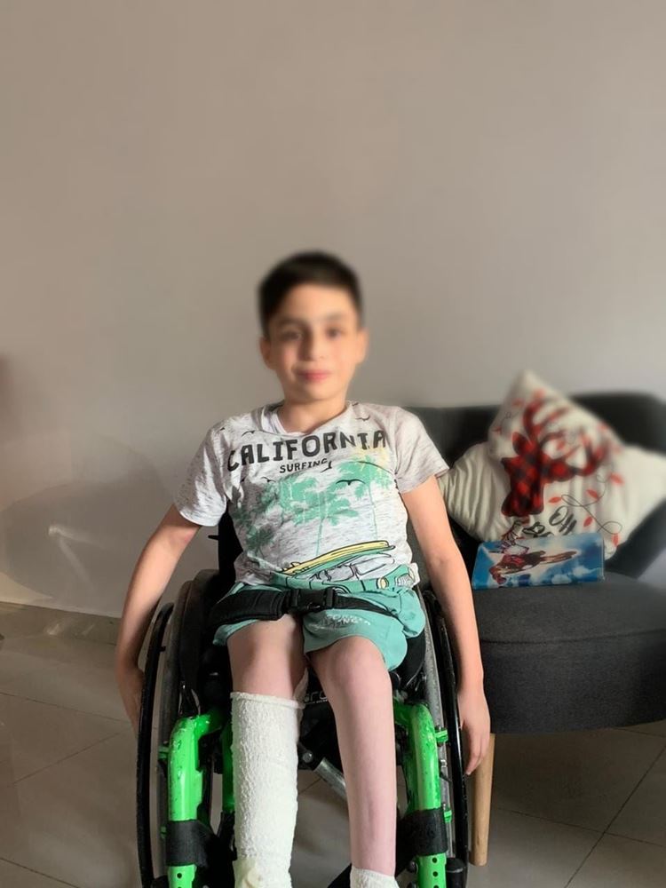 Picture of A child needs medical supplies