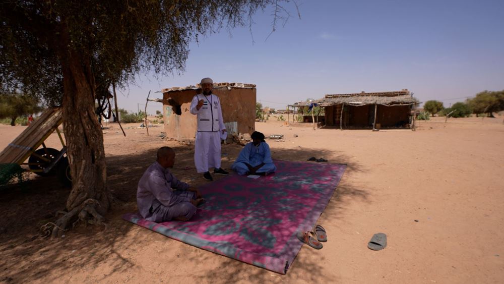 صورة قرية  جنوب موريتانيا بحاجة لمسجد
