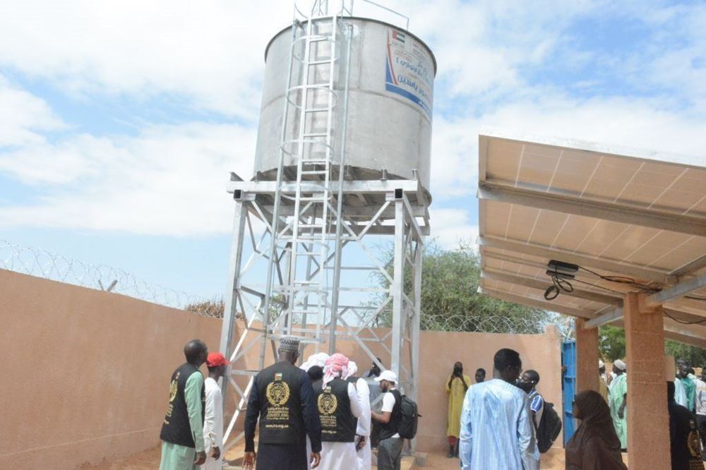 صورة بئر لقرية فقيرة في النيجر