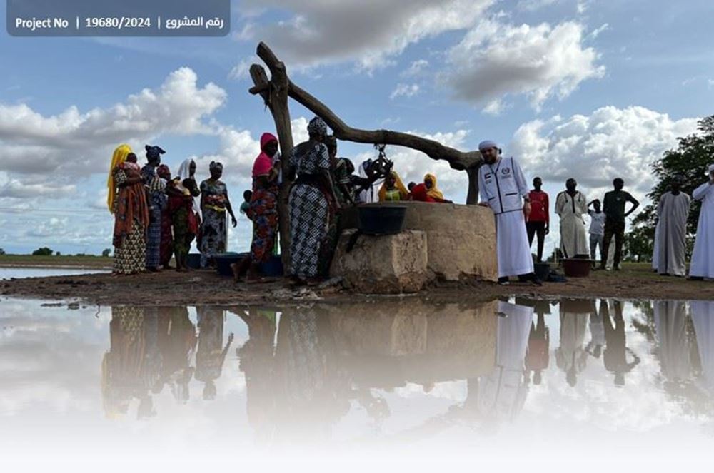 صورة تطوير بئر في السنغال
