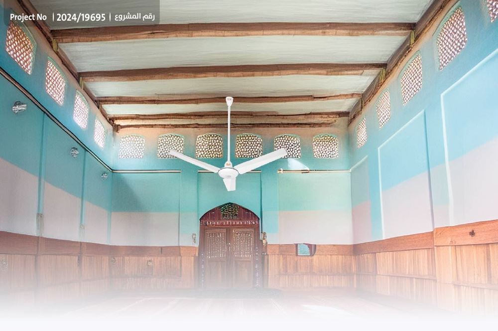 صورة مراوح  سقف لمساجد في دولة مالي