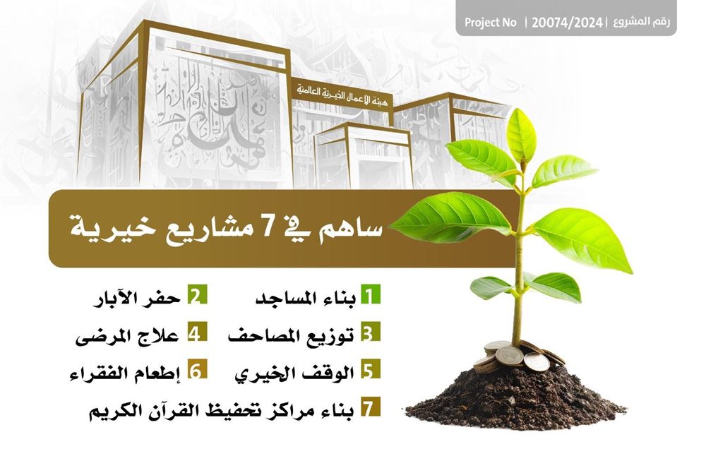 Picture of Contribute to 7 charitable projects