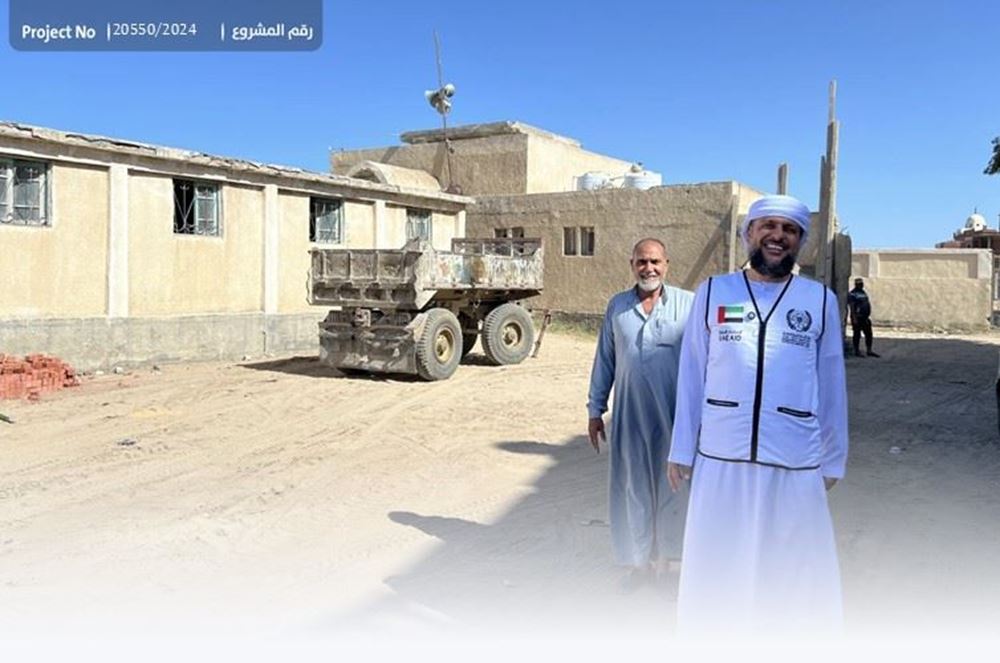 Picture of A main mosque in an Egyptian village