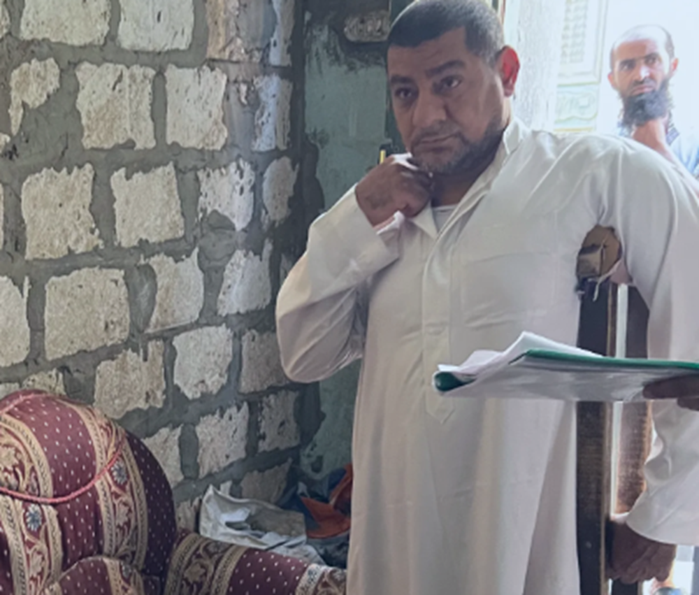 صورة أسرة فقيرة بحاجة لعطائكم