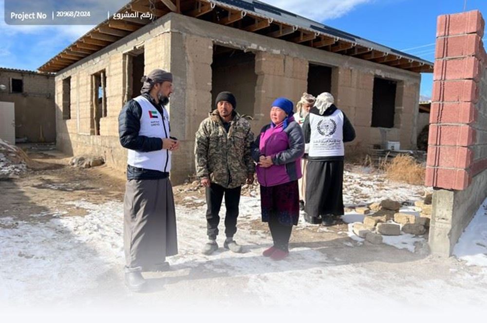 صورة ساهموا بصدقتكم لاستكمال بناء  منزل لأسرة فقيرة