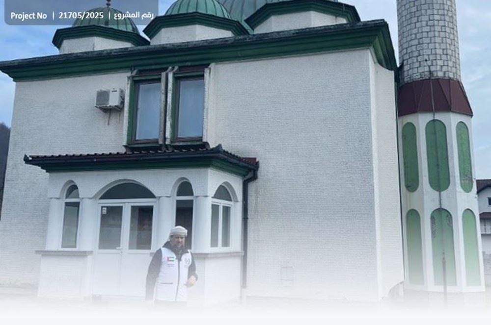 صورة مسجد بحاجة لبئر وصيانة للمرافق