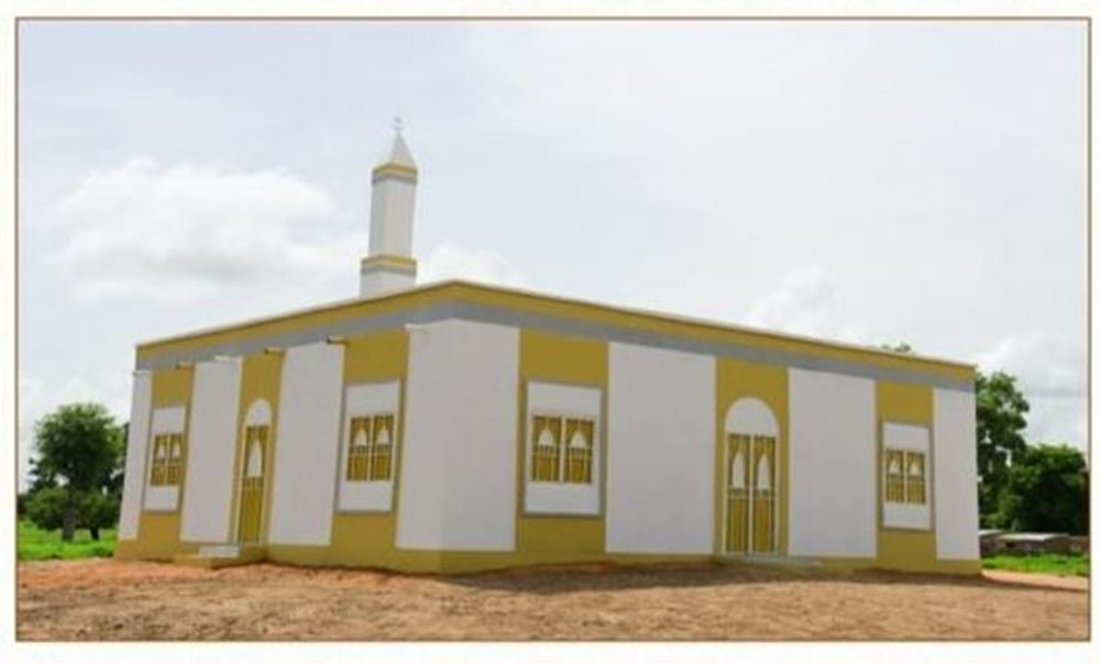 صورة مسجد في دولة مالي