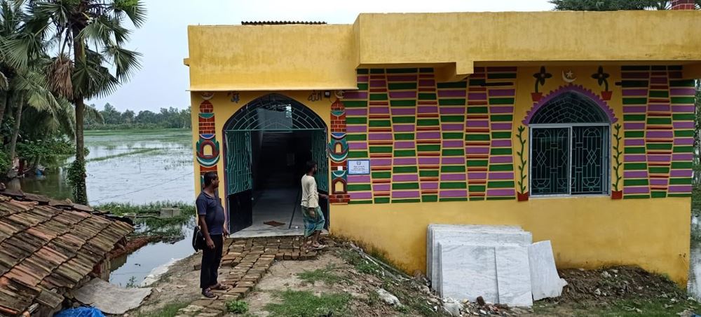 صورة قرية هندية بحاجة لمسجد