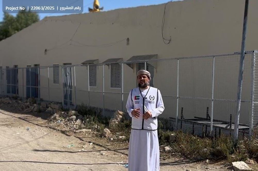 صورة بناء مسجد سعة 1600 مصل