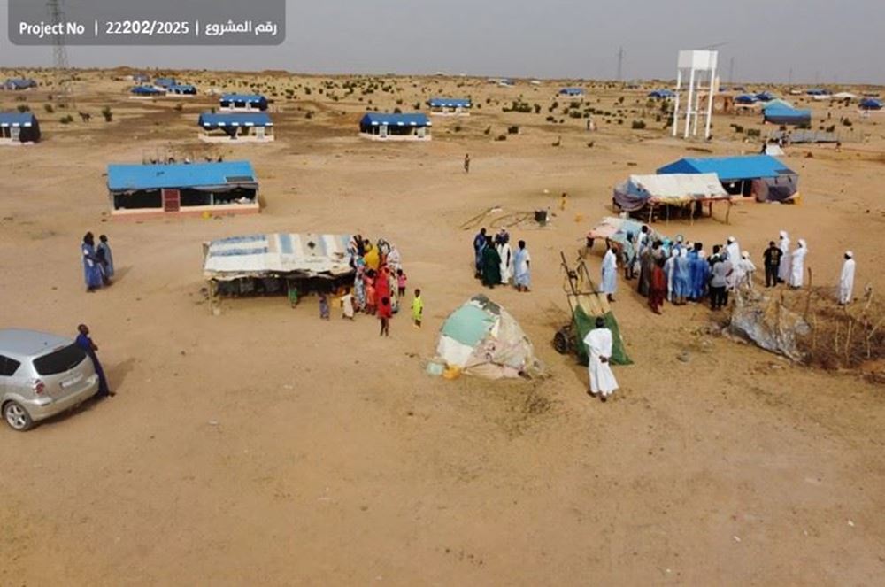 صورة بناء منازل للأسر الفقيرة