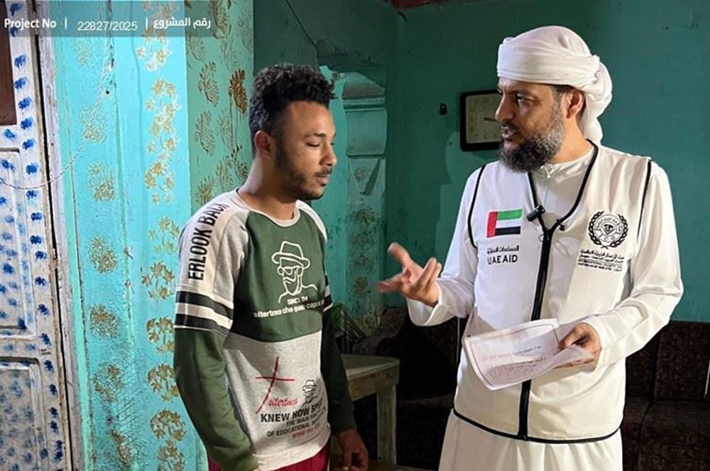 صورة سيدة بحالة صحيّة حرجة والابن يناشدكم