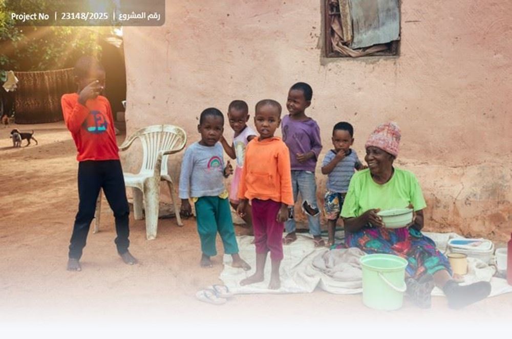Picture of Orphan mother crying for help