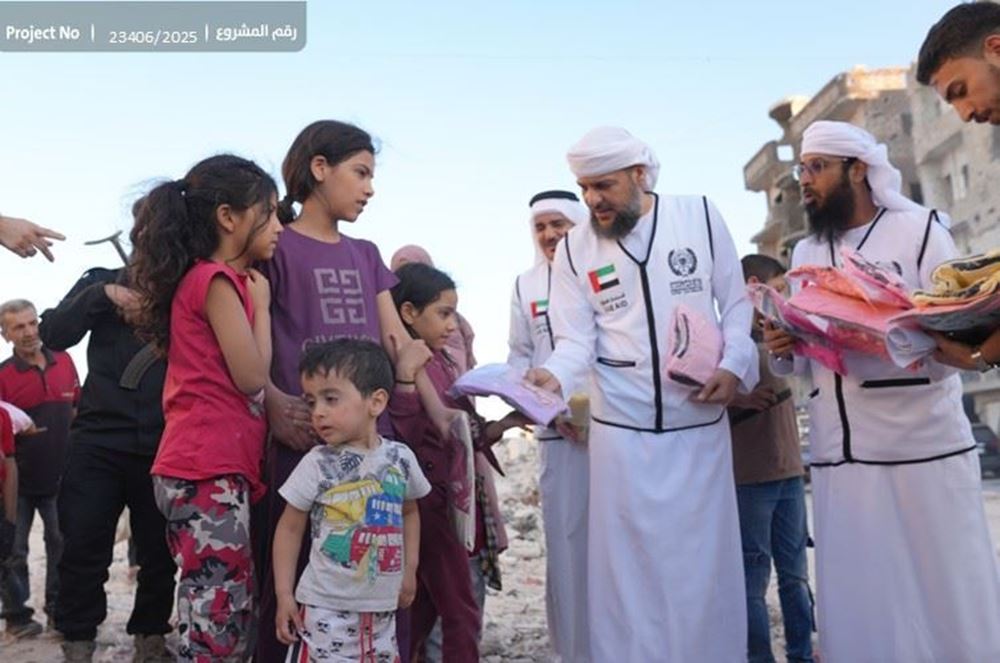 صورة كسوة العيد لاطفال سوريا