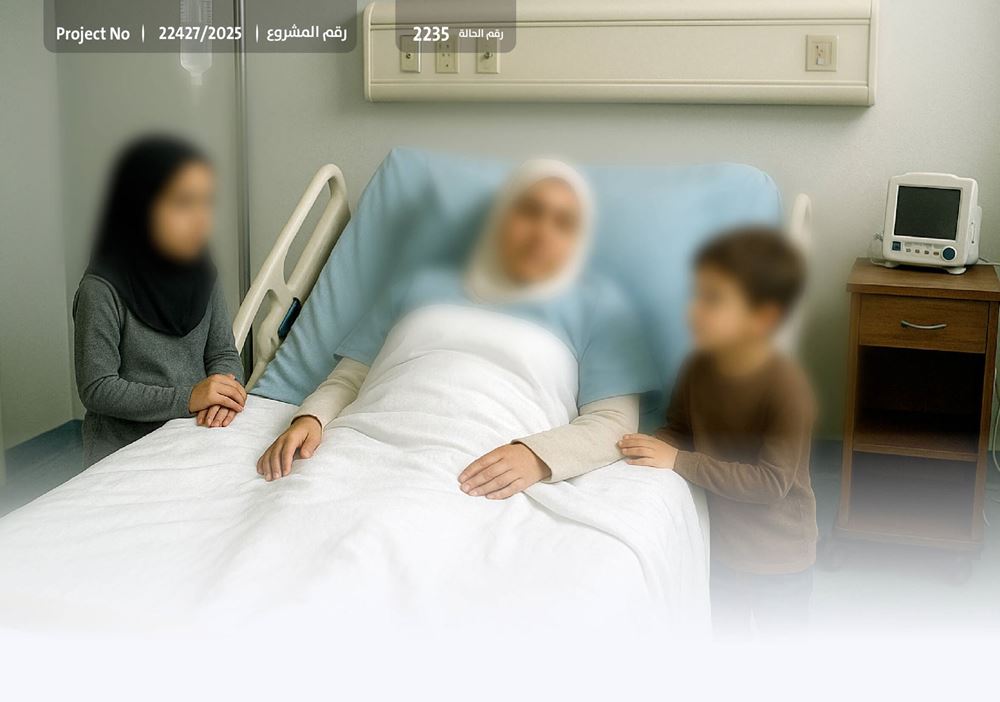 Picture of An orphan mother faces a painful fate